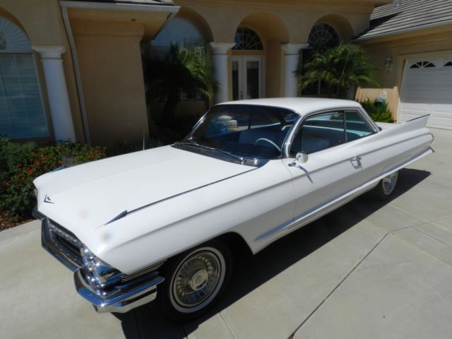 1961 cadillac 2 door, restored, excellent.no reserve