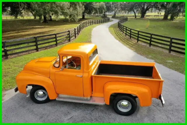 1956 ford f-100 custom classic pickup truck 272 v8 3 speed manual