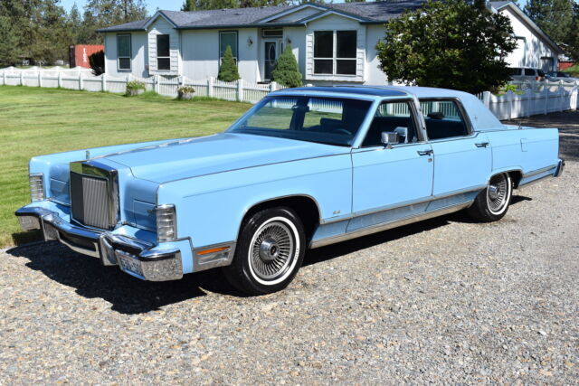 1978 lincoln continental 4 dr. rare! bubble top! low miles! extra clean!