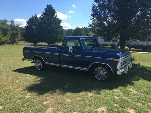 vintage 1973 ford f-100 truck xlt ac *all original**