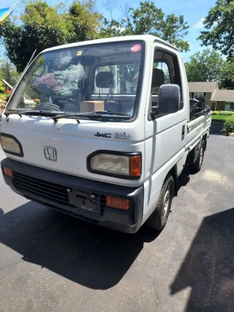 1992 honda acty pickup grey 4wd manual