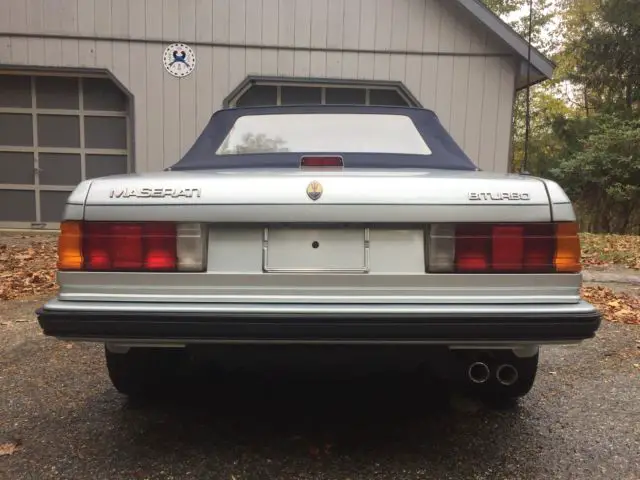 pre-owned 1986 maserati biturbo spyder zagato convertible