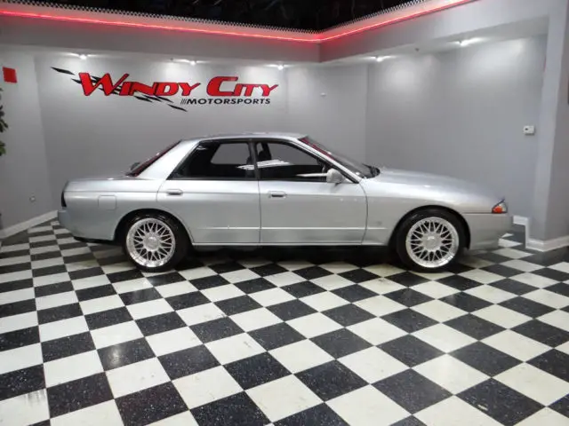 89 nissan skyline gts sport sedan rb20de right hand drive 5-spd rust free & mint