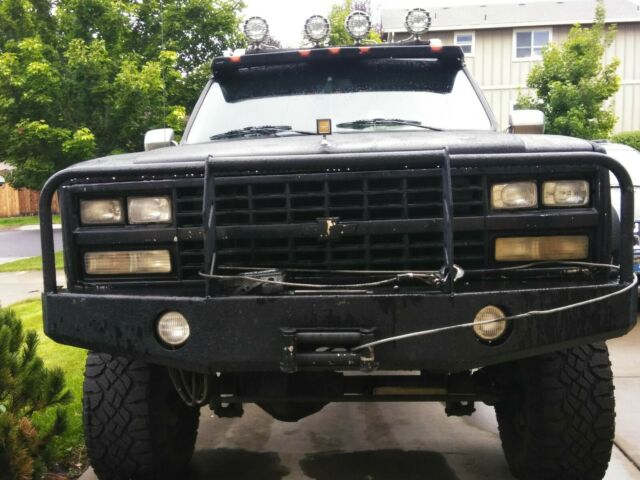 1989 k5 blazer 4wd monster truck, mud and snow