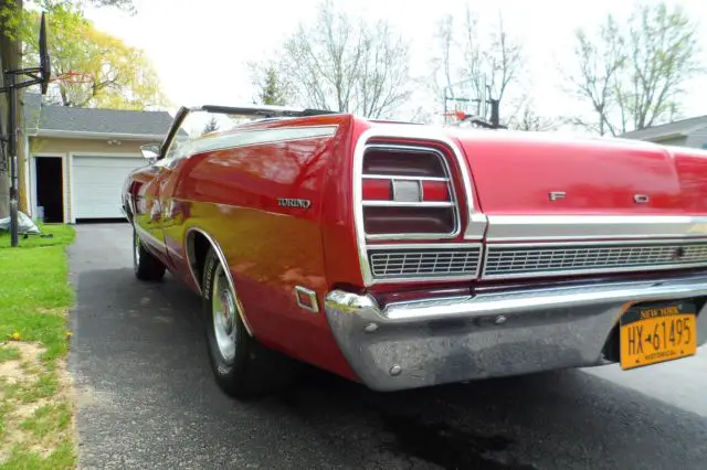 1969 torino gt convertible no reserve watch video