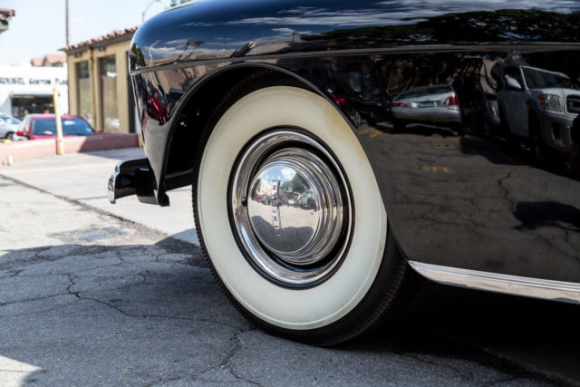 pristine 1942 lincoln zephyr, v-12 touring car with suicide doors