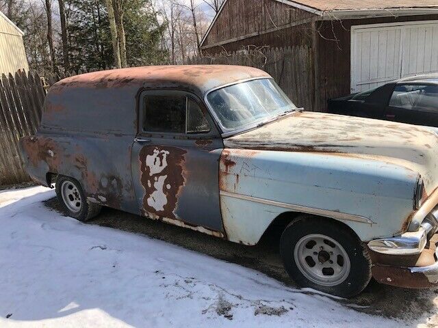 1954 54 chevrolet 2 door sedan delivery wagon project 6cyl auto chevy sdn 53 52