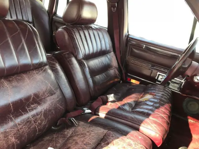 1989 lincoln town car no reserve