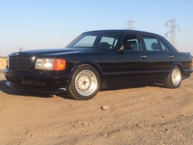 500sel amg euro 5.0 black on black sel pre merger european 500 rial rims