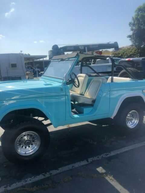 1966 ford bronco roadster u-13 one owner california car stunner
