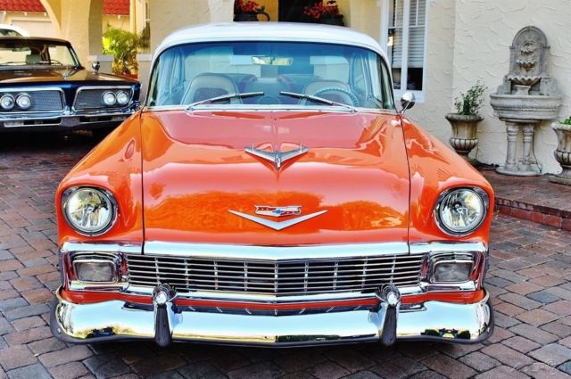 1956 chevy restro mod forgiato wheels frame off restoration 100k build