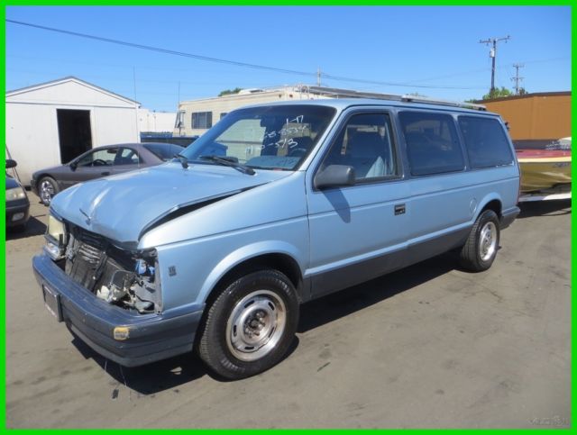 1989 dodge grand caravan le used 3l v6 12v automatic no reserve