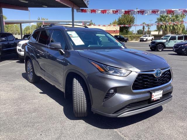 2021 toyota highlander hybrid platinum