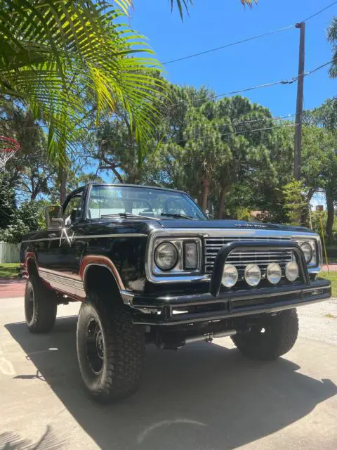 1978 plymouth trail duster automatic 4x4