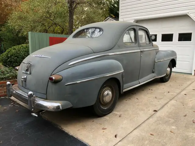 1947 ford business coupeâ€”original and solidâ€”-drives fineâ€”everything works