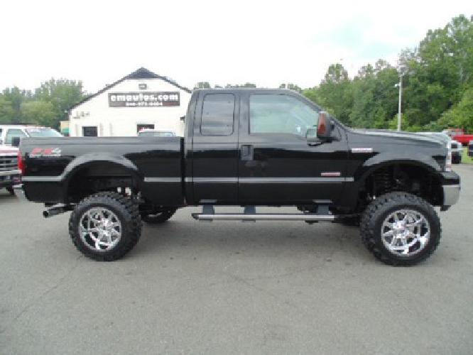lifted 2006 ford f250 xlt extended cab 4x4 short bed fx4 diesel in locust grove, va