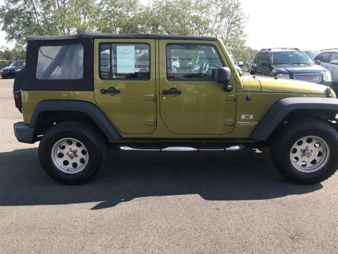 used 2007 jeep wrangler 4wd unlimited x morgantown, wv 26505 for sale in morgantown, west virginia