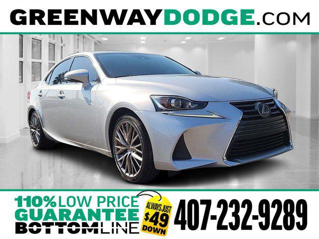 2017 lexus is 200t base