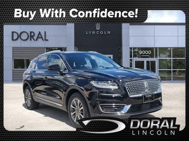 2019 lincoln nautilus select