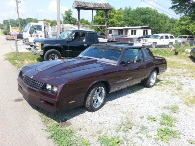 1985 chevrolet monte carlo ss coupe 2-door 5.0l no reserve!!