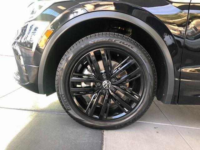 2022 volkswagen tiguan 2.0t se r-line black