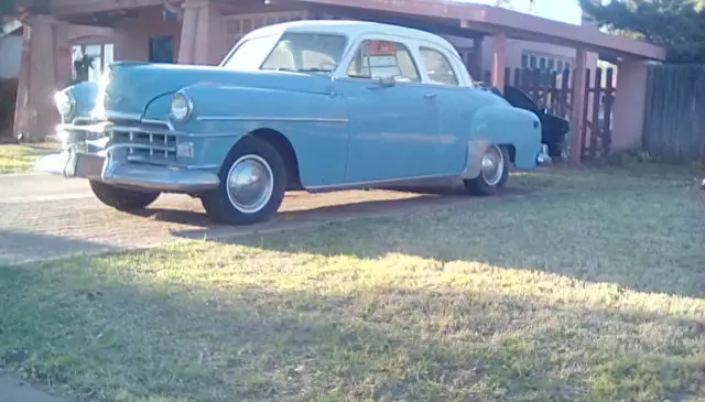 very nice 1950 chrysler windsor/royal 2 door sedan with custom made rumble seat