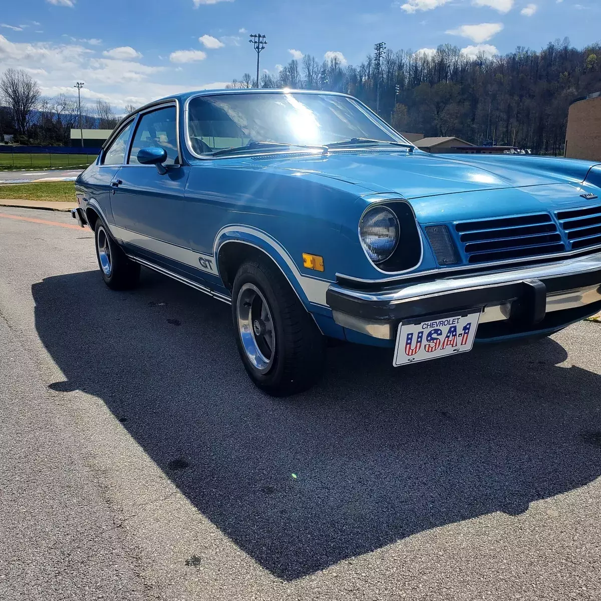1975 chevrolet vega blue gt