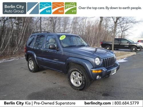 2002 jeep liberty up limited 4x4 limited for sale in saint george, vermont