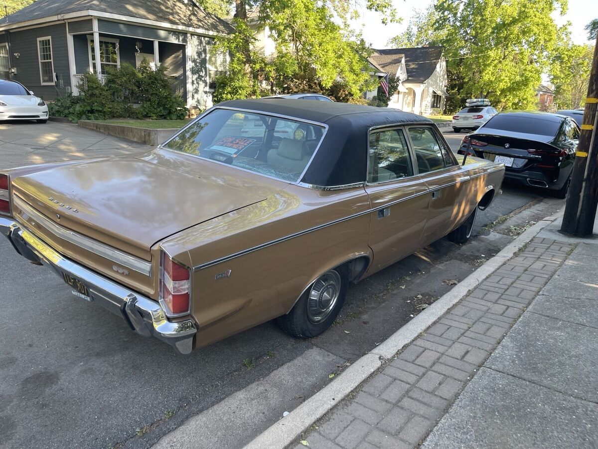 1969 amc ambassador sst 5.0 brown