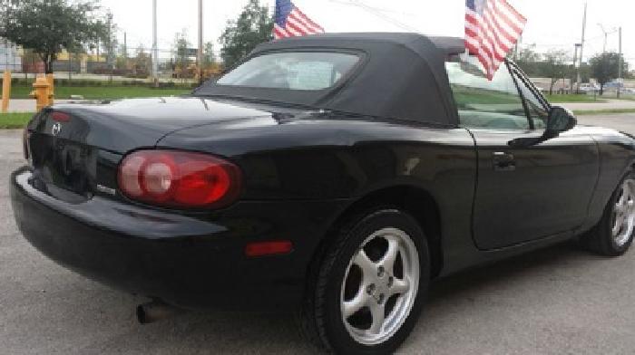 obo 2001 mazda mx-5 miata 81kmiles clean title in miami, fl