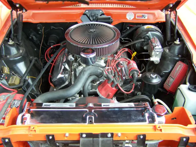 1971 amc javelin amx 360 auto car, big bad orange, rare survivor!