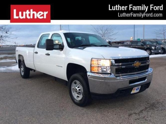 2014 chevrolet silverado 2500hd work truck 4x4 work truck 4dr crew cab sb for sale in fargo, north dakota