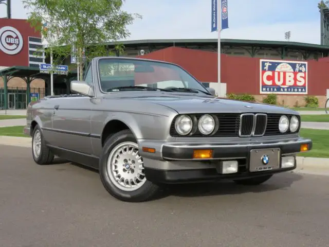 1987 bmw 325i convertible, 2.5l inline 6, 5-speed, new top, leather sport seats