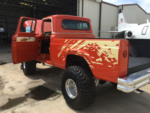 1959 ford f100 custom cab 4x4 rare barn find big bad wolf monster truck custom