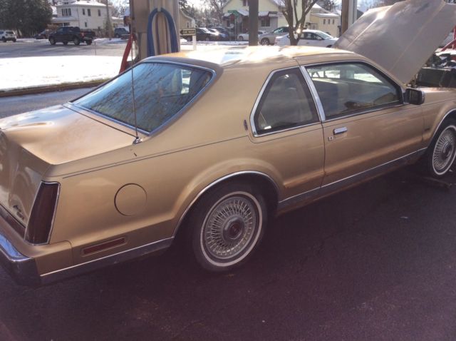 rare 1984 lincoln continental mark vii bill blass designer series turbo diesel