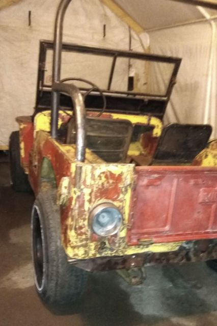 44' willy's cj2a jeepster 4x4