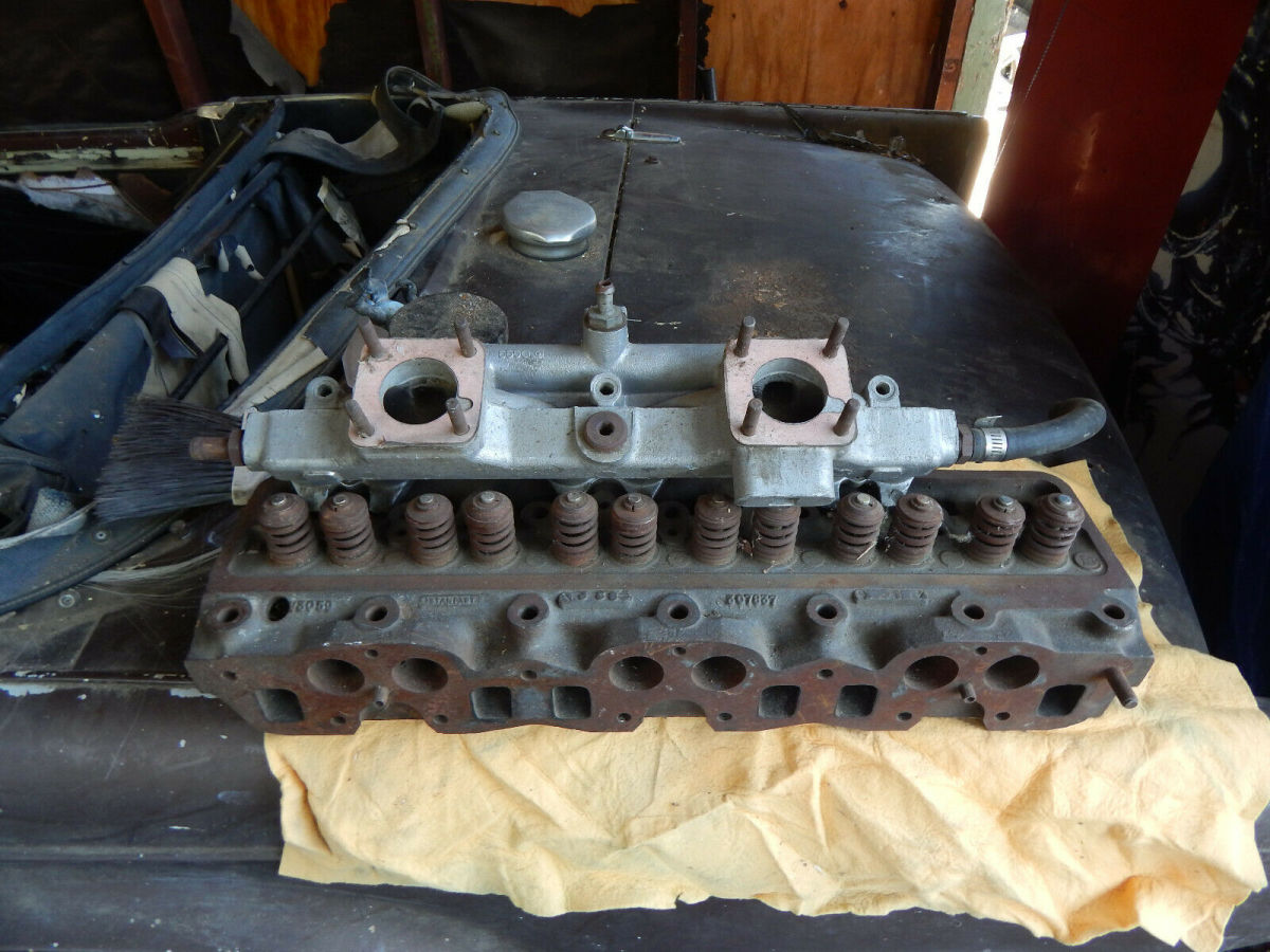 triumph 1968 tr 250 62,000 original miles. needs major restoration