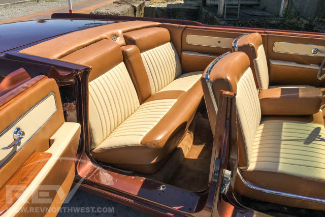 1963 lincoln continental choptop convertible, custom suicide ride