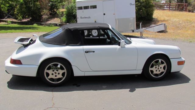 1990 porsche 911 964 cabriolet 38k original miles, original paint, matching #'s