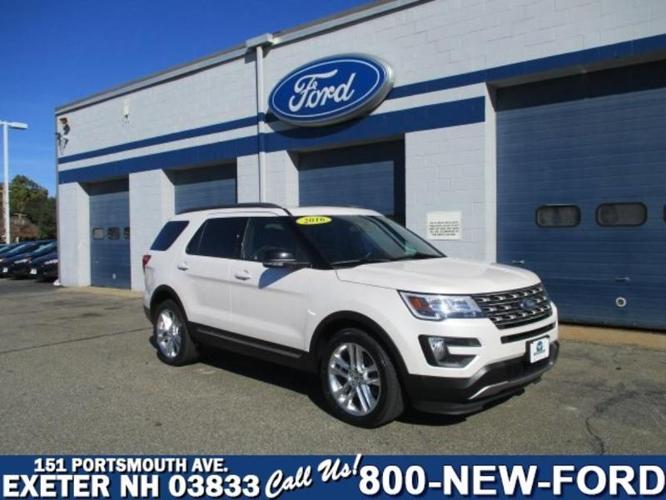 2016 ford explorer xlt awd xlt 4dr suv for sale in brentwood, new hampshire