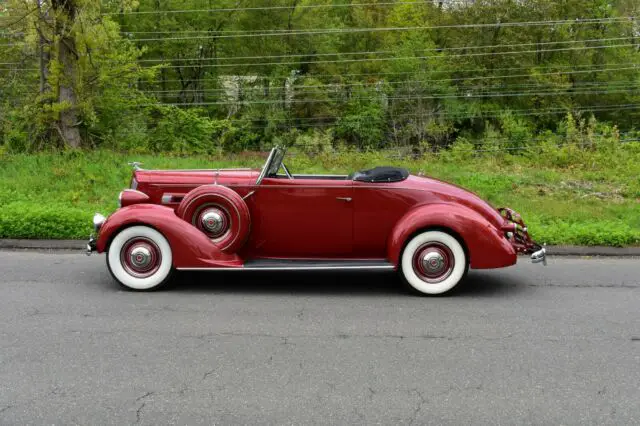 1936 packard model 120 convertible coupe