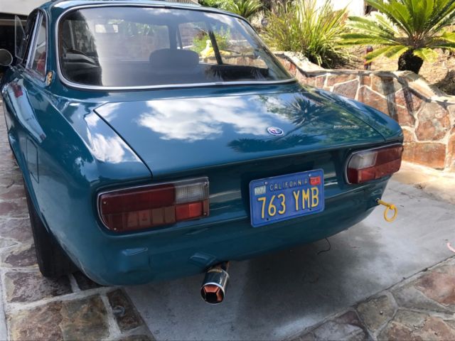 no reserve! 1974 californai blue plate low miles alfa romeo rally style gtv 2000