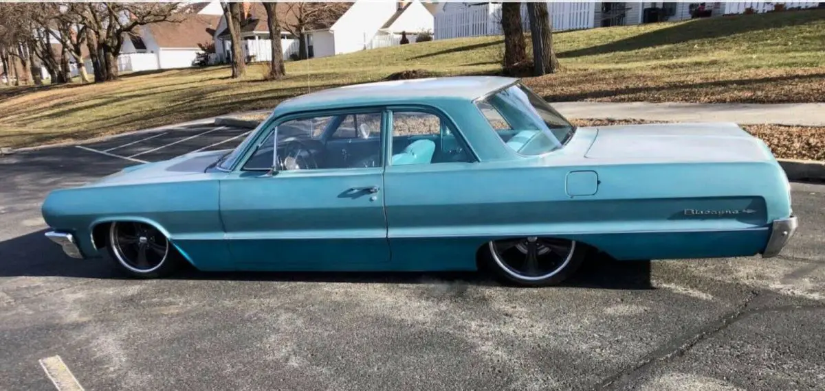 1964 chevrolet impala (biscayne) restomod airride suspension and vintage air