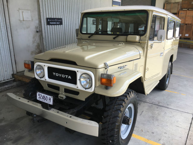 toyota landcruiser fj45 troop carrier - genuine 80000 miles - suit fj40 hj47