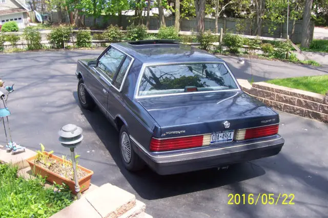 plymouth reliant 1989