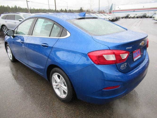 used 2016 chevrolet cruze lt sedan whitefish, mt 59937 for sale in whitefish, montana