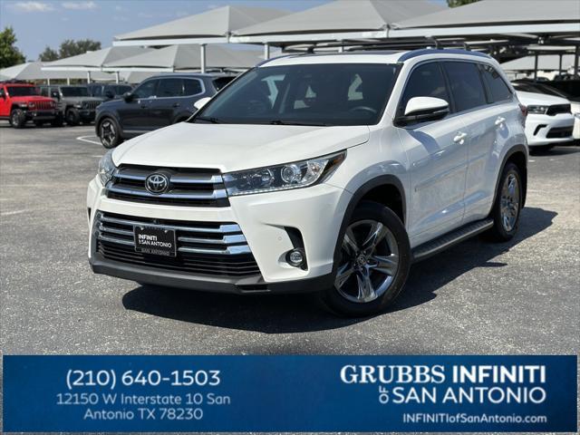 2019 toyota highlander limited platinum