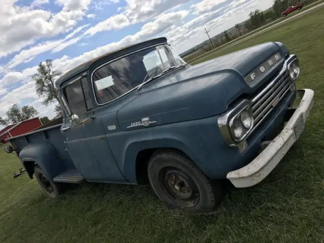 1959 ford f350 custom cab stepside - 292ci v8, 3spd