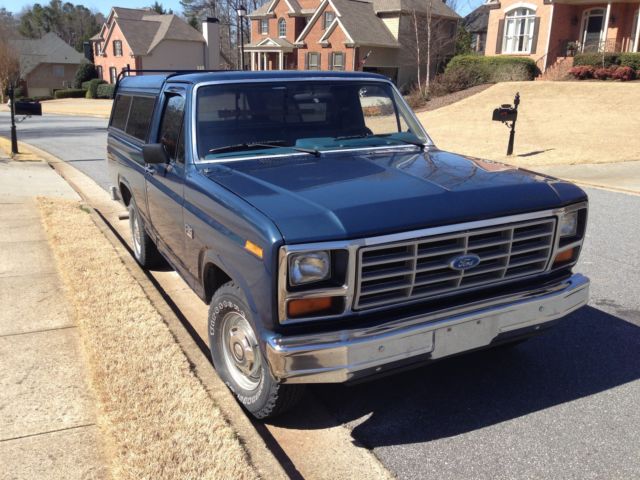 1986 ford f-150 base standard cab pickup 2-door 4.9l