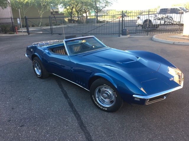1968 corvette 427 tri-powered roadster